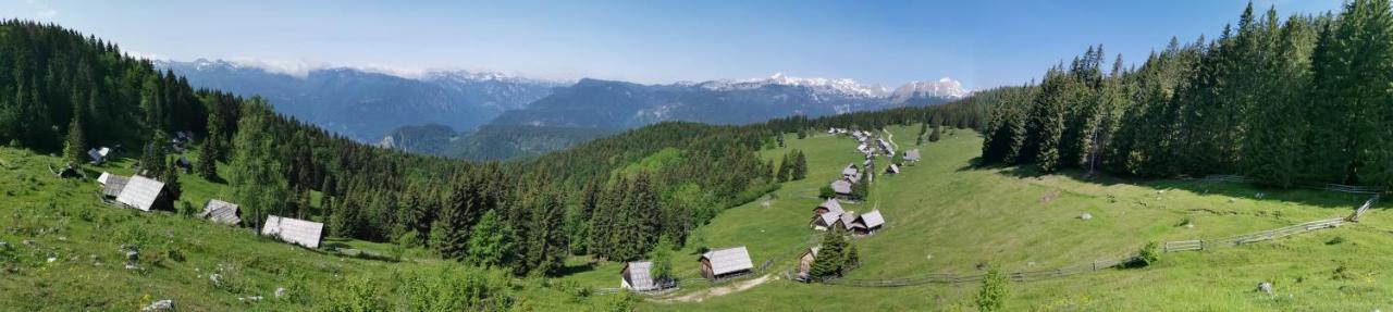 Chalet Stara Jelka Pokljuka Zgornje Gorje Exterior photo